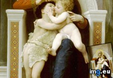 Tags: vierge, lenfant, jesus, saint, jean, baptiste, william, adolphe, bouguereau, art, painting, paintings (Pict. in William Adolphe Bouguereau paintings (1825-1905))