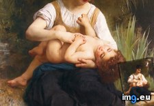Tags: les, dune, mere, jeune, fille, enfant, william, adolphe, bouguereau, art, painting, paintings (Pict. in William Adolphe Bouguereau paintings (1825-1905))