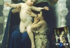 Tags: vierge, lenfant, jesus, saint, jean, baptiste, william, adolphe, bouguereau, art, painting, paintings (Pict. in William Adolphe Bouguereau paintings (1825-1905))