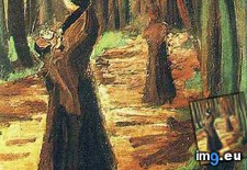 Tags: two, women, woods, art, gogh, painting, paintings, van, vincent, vincentvangogh (Pict. in Vincent van Gogh - 1881-83 Earliest Paintings)