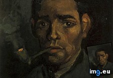 Tags: head, man, art, gogh, painting, paintings, van, vincent, architecture, antwerp (Pict. in Vincent van Gogh Paintings - 1883-86 Nuenen and Antwerp)