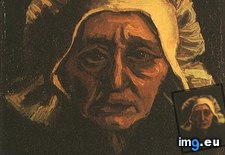 Tags: head, old, peasant, woman, white, cap, version, art, gogh, painting, paintings, van, vincent, architecture, antwerp (Pict. in Vincent van Gogh Paintings - 1883-86 Nuenen and Antwerp)