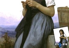 Tags: tricoteuse, william, adolphe, bouguereau, art, painting, paintings (Pict. in William Adolphe Bouguereau paintings (1825-1905))
