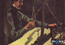 Tags: weaver, facing, figure, art, gogh, painting, paintings, van, vincent, architecture, antwerp (Pict. in Vincent van Gogh Paintings - 1883-86 Nuenen and Antwerp)
