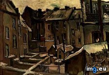Tags: old, houses, antwerp, snow, art, gogh, painting, paintings, van, vincent, architecture (Pict. in Vincent van Gogh Paintings - 1883-86 Nuenen and Antwerp)