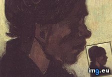 Tags: brabant, cap, dark, head, peasant, woman (Pict. in Vincent van Gogh Paintings - 1883-86 Nuenen and Antwerp)