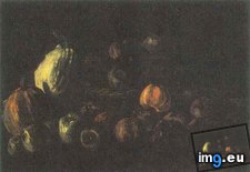 Tags: life, basket, apples, two, pumpkins, art, gogh, painting, paintings, van, vincent, architecture, antwerp (Pict. in Vincent van Gogh Paintings - 1883-86 Nuenen and Antwerp)