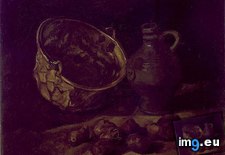 Tags: life, brass, jug, art, gogh, painting, paintings, van, vincent, architecture, antwerp (Pict. in Vincent van Gogh Paintings - 1883-86 Nuenen and Antwerp)