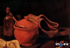 Tags: life, bottle, clogs, art, gogh, painting, paintings, van, vincent, architecture, antwerp (Pict. in Vincent van Gogh Paintings - 1883-86 Nuenen and Antwerp)