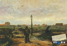 Tags: outskirts, paris, art, gogh, painting, paintings, van, vincent, vincentvangogh (Pict. in Vincent van Gogh Paintings - 1886-88 Paris)