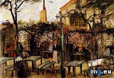 Tags: terrace, cafe, montmartre, art, gogh, painting, paintings, van, vincent, vincentvangogh, paris (Pict. in Vincent van Gogh Paintings - 1886-88 Paris)