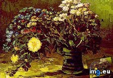 Tags: vase, daisies, art, gogh, painting, paintings, van, vincent, vincentvangogh, paris (Pict. in Vincent van Gogh Paintings - 1886-88 Paris)