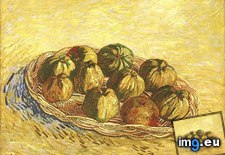 Tags: life, basket, apples, art, gogh, painting, paintings, van, vincent, vincentvangogh, paris (Pict. in Vincent van Gogh Paintings - 1886-88 Paris)