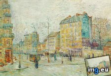 Tags: boulevard, clichy, art, gogh, painting, paintings, van, vincent, vincentvangogh, paris (Pict. in Vincent van Gogh Paintings - 1886-88 Paris)