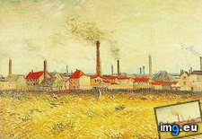 Tags: factories, asnieres, clichy, art, gogh, painting, paintings, van, vincent, vincentvangogh, paris (Pict. in Vincent van Gogh Paintings - 1886-88 Paris)