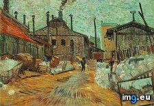 Tags: factory, asnieres, art, gogh, painting, paintings, van, vincent, vincentvangogh, paris (Pict. in Vincent van Gogh Paintings - 1886-88 Paris)