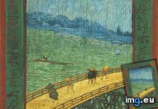 Tags: japonaiserie, bridge, rain, hiroshige, art, gogh, painting, paintings, van, vincent, vincentvangogh, paris (Pict. in Vincent van Gogh Paintings - 1886-88 Paris)