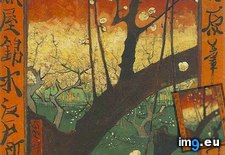 Tags: japonaiserie, flowering, plum, tree, hiroshige, art, gogh, painting, paintings, van, vincent, vincentvangogh, paris (Pict. in Vincent van Gogh Paintings - 1886-88 Paris)
