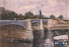 Tags: seine, pont, grande, art, gogh, painting, paintings, van, vincent, vincentvangogh, paris (Pict. in Vincent van Gogh Paintings - 1886-88 Paris)