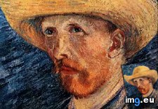 Tags: portrait, straw, hat, version, art, gogh, painting, paintings, van, vincent, vincentvangogh, paris (Pict. in Vincent van Gogh Paintings - 1886-88 Paris)