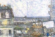 Tags: paris, vincent, room, rue, lepic, version, art, gogh, painting, paintings, van, vincentvangogh (Pict. in Vincent van Gogh Paintings - 1886-88 Paris)