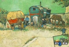 Tags: encampment, gypsies, art, gogh, painting, paintings, van, vincent (Pict. in Vincent van Gogh Paintings - 1888-89 Arles)