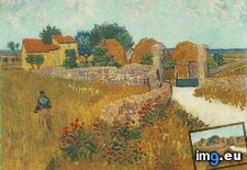 Tags: farmhouse, provence, art, gogh, painting, paintings, van, vincent (Pict. in Vincent van Gogh Paintings - 1888-89 Arles)