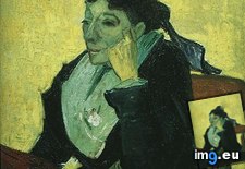 Tags: arlesienne, madame, ginoux, gloves, umbrella, art, gogh, painting, paintings, van, vincent (Pict. in Vincent van Gogh Paintings - 1888-89 Arles)