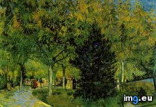 Tags: lane, public, garden, arles, art, gogh, painting, paintings, van, vincent (Pict. in Vincent van Gogh Paintings - 1888-89 Arles)