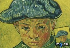 Tags: portrait, camille, roulin, art, gogh, painting, paintings, van, vincent (Pict. in Vincent van Gogh Paintings - 1888-89 Arles)