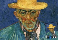 Tags: portrait, patience, escalier, shepherd, provence, art, gogh, painting, paintings, van, vincent (Pict. in Vincent van Gogh Paintings - 1888-89 Arles)