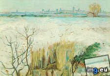 Tags: snowy, landscape, arles, art, gogh, painting, paintings, van, vincent (Pict. in Vincent van Gogh Paintings - 1888-89 Arles)