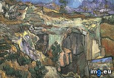 Tags: entrance, quarry, saint (Pict. in Vincent van Gogh Paintings - 1889-90 Saint-Rémy)