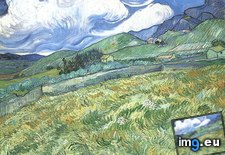 Tags: hospital, landscape, mountainous, paul, saint (Pict. in Vincent van Gogh Paintings - 1889-90 Saint-Rémy)