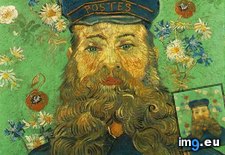 Tags: portrait, postman, joseph, roulin, version, art, gogh, painting, paintings, van, vincent (Pict. in Vincent van Gogh Paintings - 1888-89 Arles)
