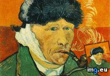 Tags: portrait, bandaged, ear, pipe, art, gogh, painting, paintings, van, vincent (Pict. in Vincent van Gogh Paintings - 1888-89 Arles)
