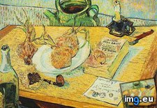 Tags: life, drawing, board, pipe, onions, sealing, wax, art, gogh, painting, paintings, van, vincent (Pict. in Vincent van Gogh Paintings - 1888-89 Arles)
