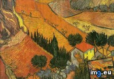 Tags: valley, ploughman, art, gogh, painting, paintings, van, vincent (Pict. in Vincent van Gogh Paintings - 1889-90 Saint-Rémy)