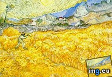 Tags: field, hospital, paul, reaper, saint, wheat (Pict. in Vincent van Gogh Paintings - 1889-90 Saint-Rémy)