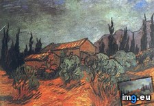 Tags: sheds, wooden (Pict. in Vincent van Gogh Paintings - 1889-90 Saint-Rémy)