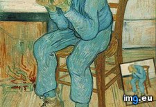 Tags: old, man, threshold, eternity, art, gogh, painting, paintings, van, vincent (Pict. in Vincent van Gogh Paintings - 1889-90 Saint-Rémy)