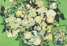Tags: life, pink, roses, vase, art, gogh, painting, paintings, van, vincent (Pict. in Vincent van Gogh Paintings - 1889-90 Saint-Rémy)