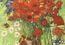 Tags: life, red, poppies, daisies, art, gogh, painting, paintings, van, vincent (Pict. in Vincent van Gogh Paintings - 1890 Auvers-sur-Oise)