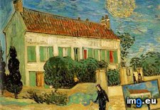Tags: white, house, night, art, gogh, painting, paintings, van, vincent (Pict. in Vincent van Gogh Paintings - 1890 Auvers-sur-Oise)