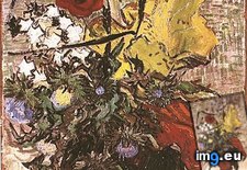 Tags: wild, flowers, thistles, vase, art, gogh, painting, paintings, van, vincent (Pict. in Vincent van Gogh Paintings - 1890 Auvers-sur-Oise)