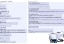 Tags: 4chan, american, anon, differences, discusses, european, football (Pict. in My r/4CHAN favs)