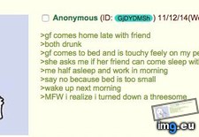 Tags: 4chan, anon, threesome (Pict. in My r/4CHAN favs)
