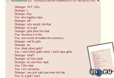 Tags: 4chan, anon, rape (Pict. in My r/4CHAN favs)