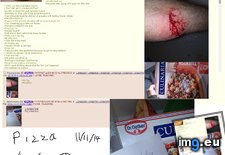 Tags: 4chan, anon, fight, knife, pizza (Pict. in My r/4CHAN favs)
