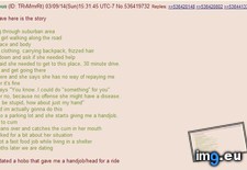 Tags: 4chan, anon, chick, homeless, ride (Pict. in My r/4CHAN favs)